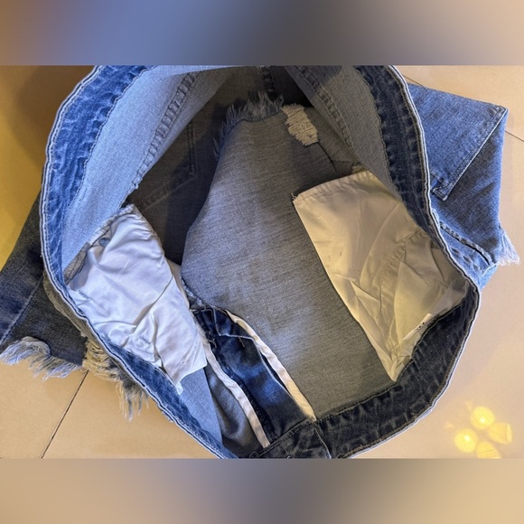 jean shorts metietila destress jeans short personal tailor xxl size summer - Picture 8 of 15